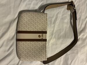 Michael Kors Logo Center Stripe Belt Bag S/M